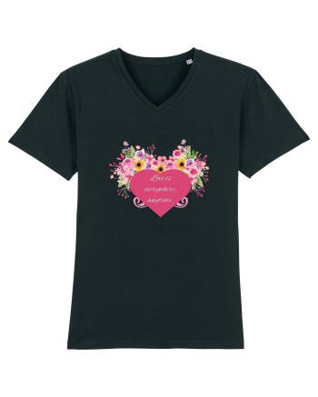 Love is everywhere, anytime. Black