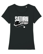 Horoscop - Saturn retrograd  Tricou mânecă scurtă guler larg fitted Damă Expresser