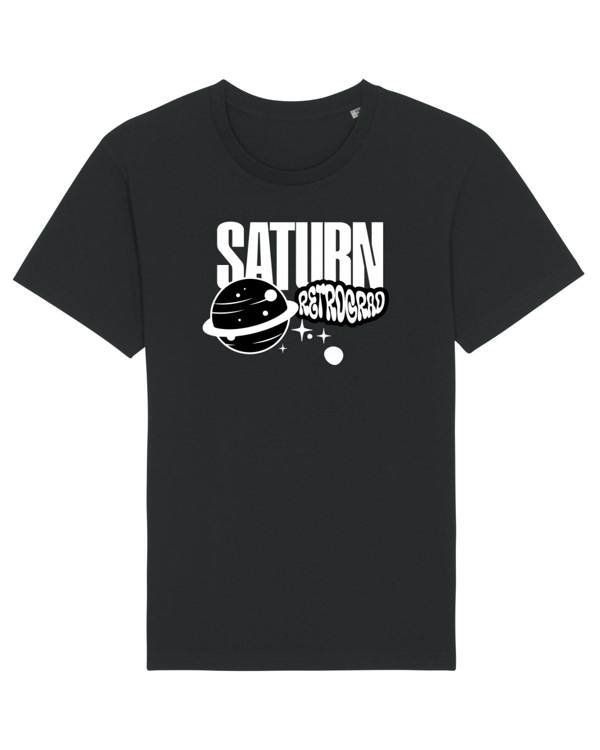 Tricou mânecă scurtă Unisex Rocker Black
