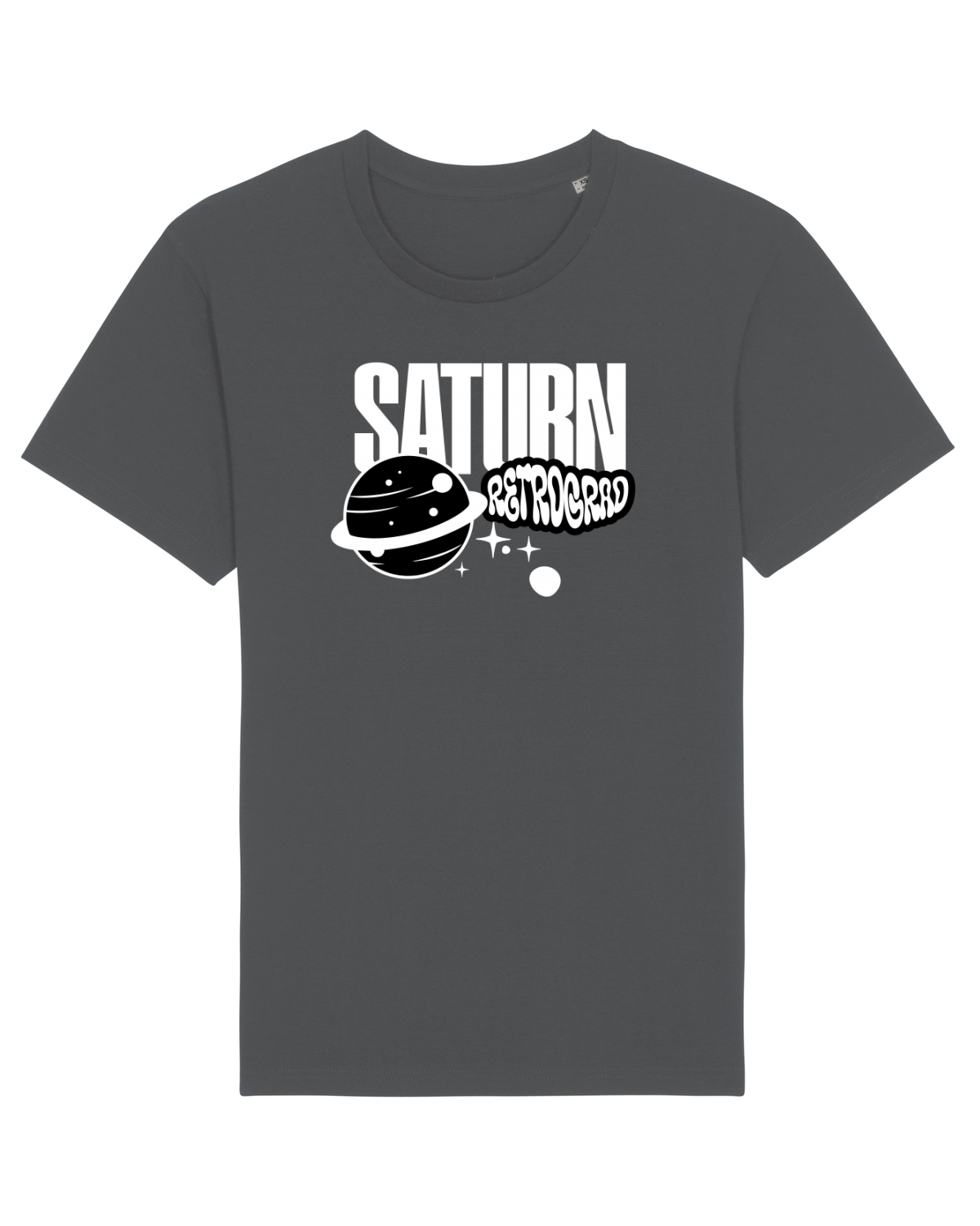 Tricou mânecă scurtă Unisex Rocker Anthracite