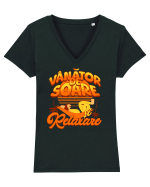 De vara - vânător de Soare și relaxare Tricou mânecă scurtă guler V Damă Evoker