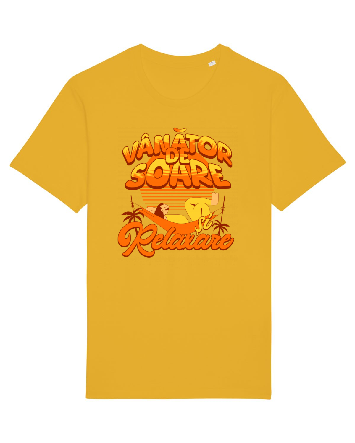 Tricou mânecă scurtă Unisex Rocker Spectra Yellow
