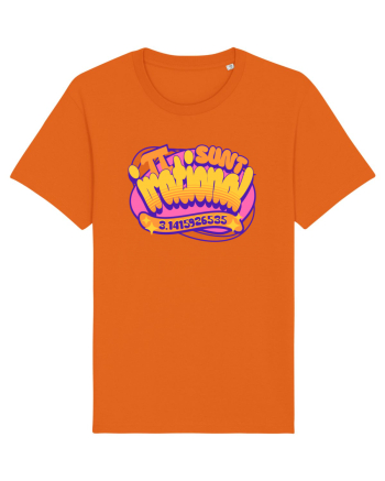 Matematica Ziua lui PI- PI day Bright Orange
