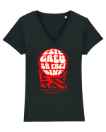 A face bine Tricou mânecă scurtă guler V Damă Evoker