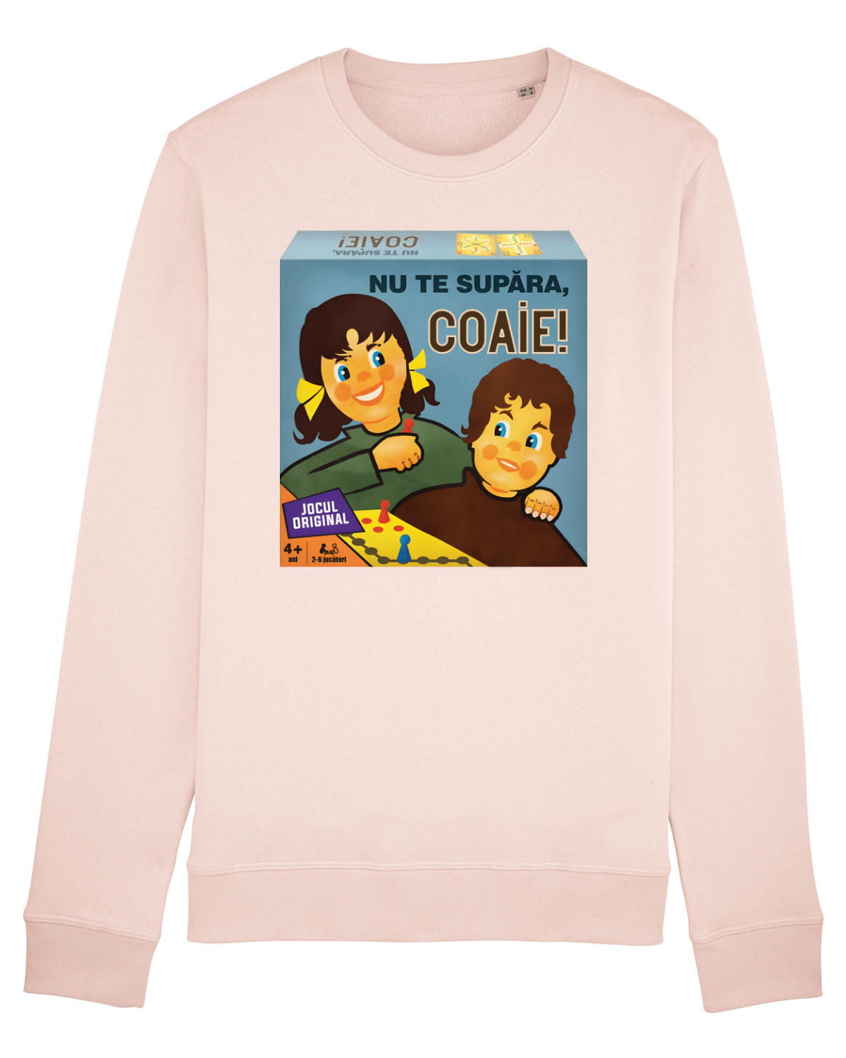 Bluză mânecă lungă Unisex Rise Candy Pink