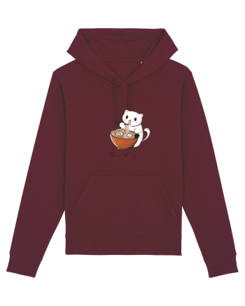 Ramen cat  Burgundy