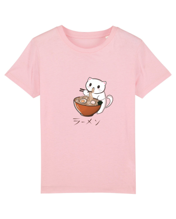 Ramen cat  Cotton Pink