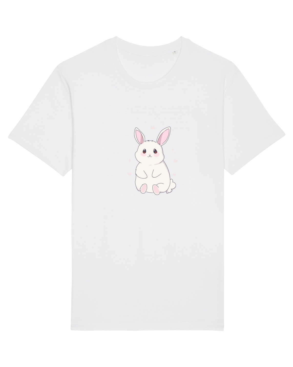 Tricou mânecă scurtă Unisex Rocker White