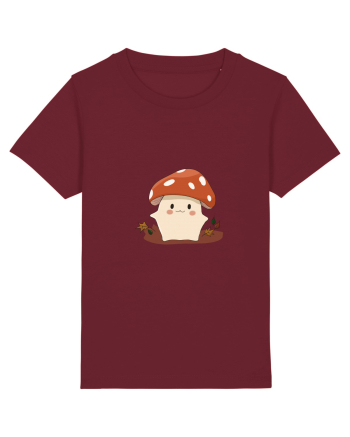 Print Ciupercuță Burgundy