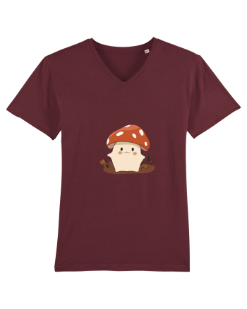 Print Ciupercuță Burgundy