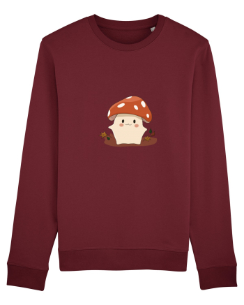 Print Ciupercuță Burgundy