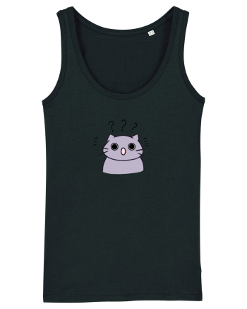 Surprised cat  Black