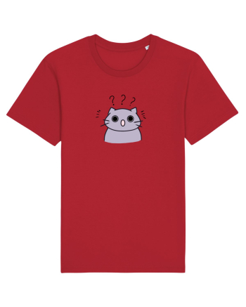 Surprised cat  Red