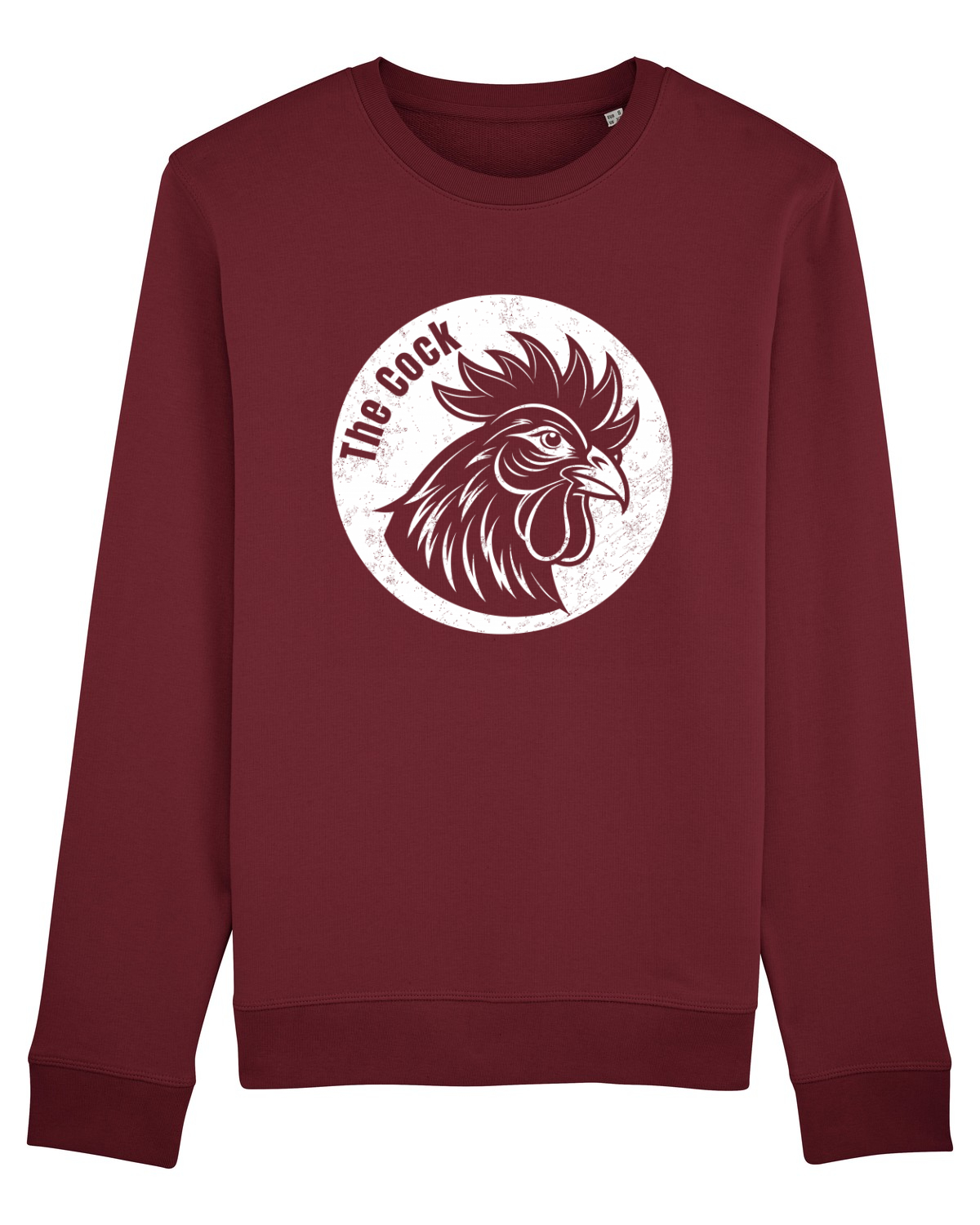 Bluză mânecă lungă Unisex Rise Burgundy