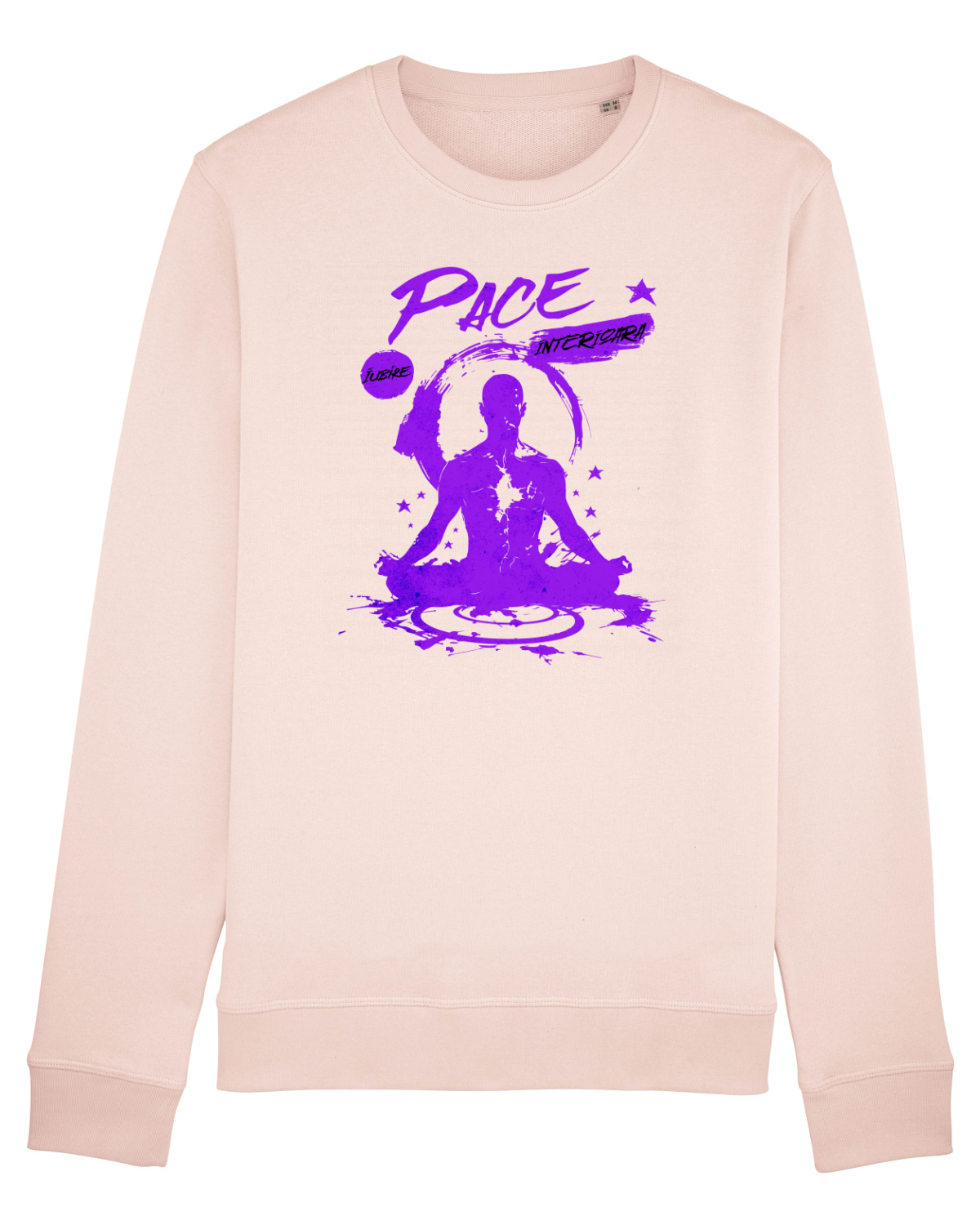 Bluză mânecă lungă Unisex Rise Candy Pink