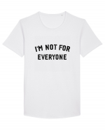 I'm not for everyone Tricou mânecă scurtă guler larg Bărbat Skater