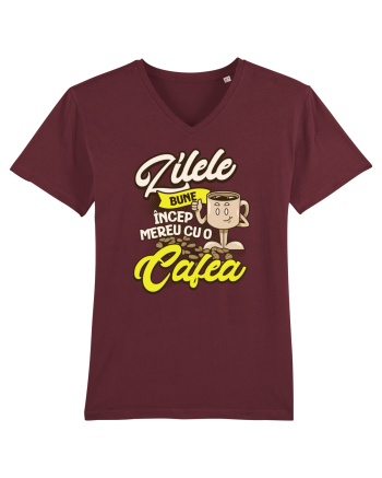 Cafea buna- Așa incep zilele bune Burgundy