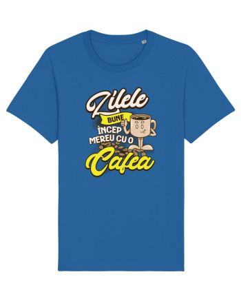Cafea buna- Așa incep zilele bune Royal Blue