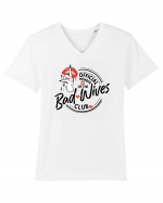 Bad Wives CLUB Tricou mânecă scurtă guler V Bărbat Presenter