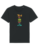 TELL ALL YOUR RICH FRIENDS ABOUT MY ART STUFF  Tricou mânecă scurtă Unisex Rocker