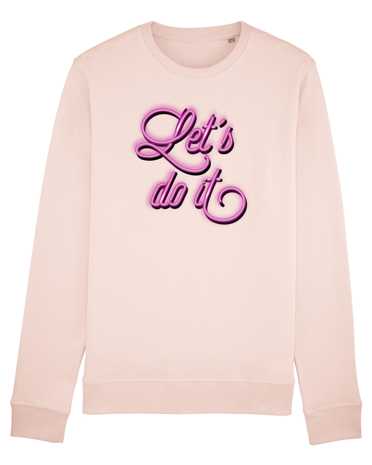 Bluză mânecă lungă Unisex Rise Candy Pink