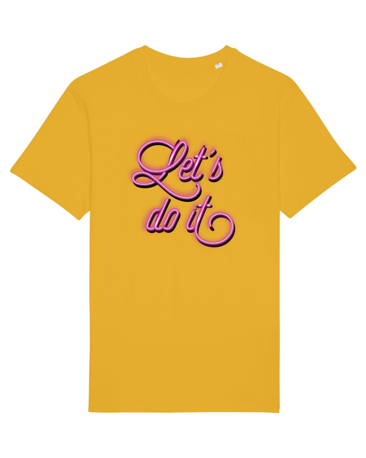 Tricou mânecă scurtă Unisex Rocker Spectra Yellow