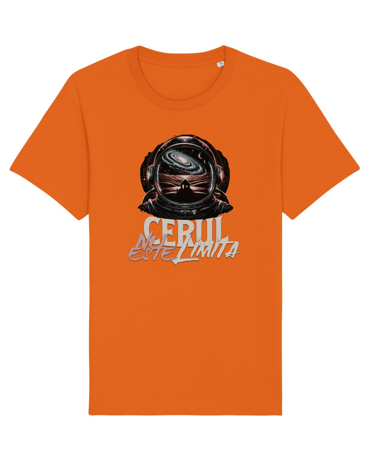 Tricou mânecă scurtă Unisex Rocker Bright Orange