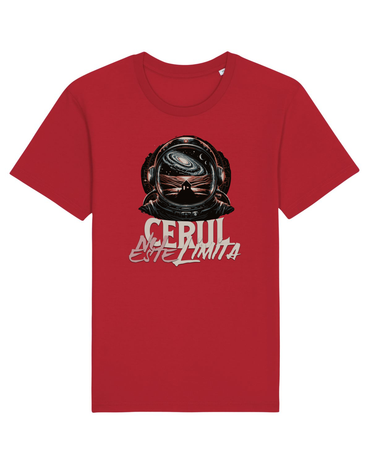 Tricou mânecă scurtă Unisex Rocker Red