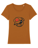 JDM Tricou mânecă scurtă guler larg fitted Damă Expresser