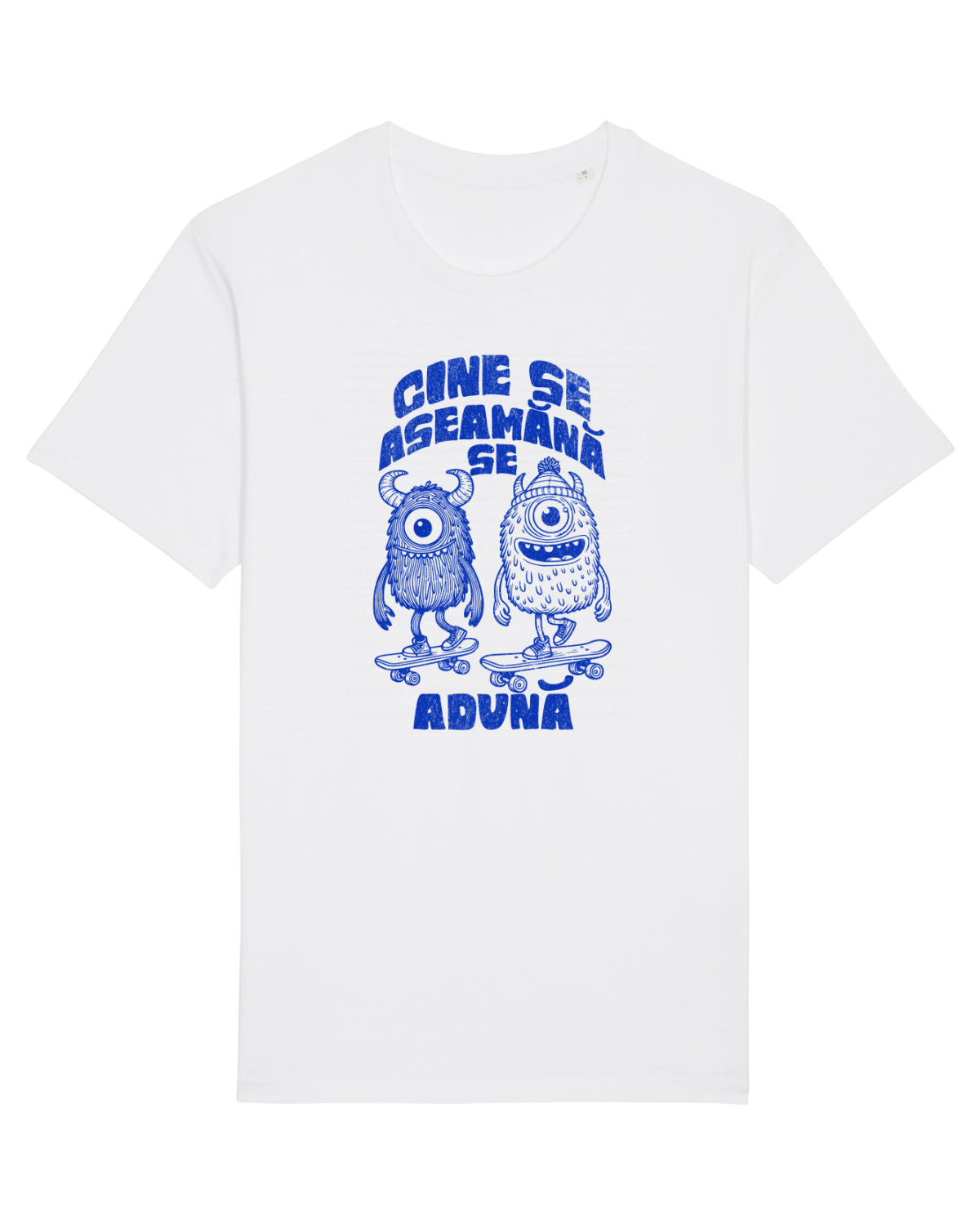 Tricou mânecă scurtă Unisex Rocker White