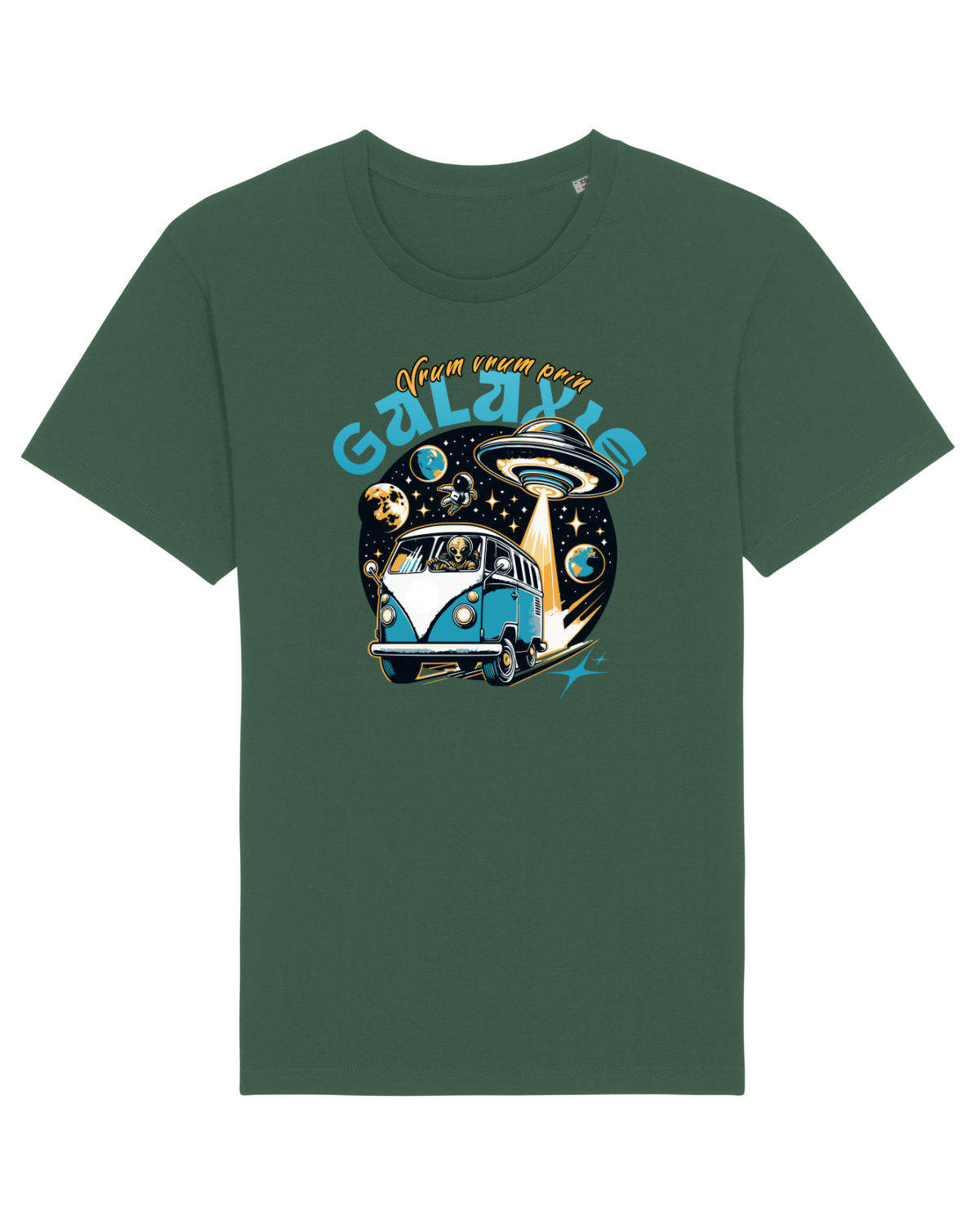 Tricou mânecă scurtă Unisex Rocker Bottle Green