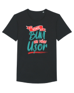 Nimic bun nu vine usor Tricou mânecă scurtă guler larg Bărbat Skater