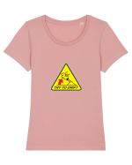 Try to drift Tricou mânecă scurtă guler larg fitted Damă Expresser