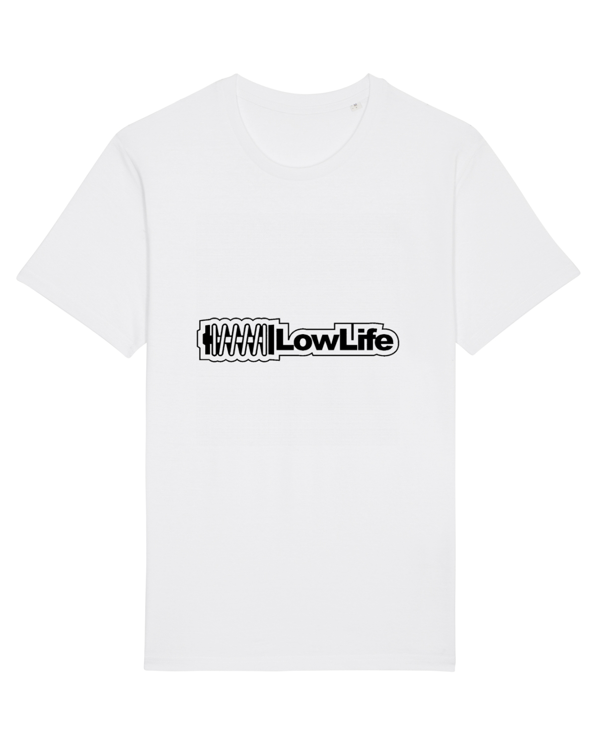 Tricou mânecă scurtă Unisex Rocker White