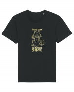 INCHIDE GURA, CA MA TRAGE CURENTUL Tricou mânecă scurtă Unisex Rocker