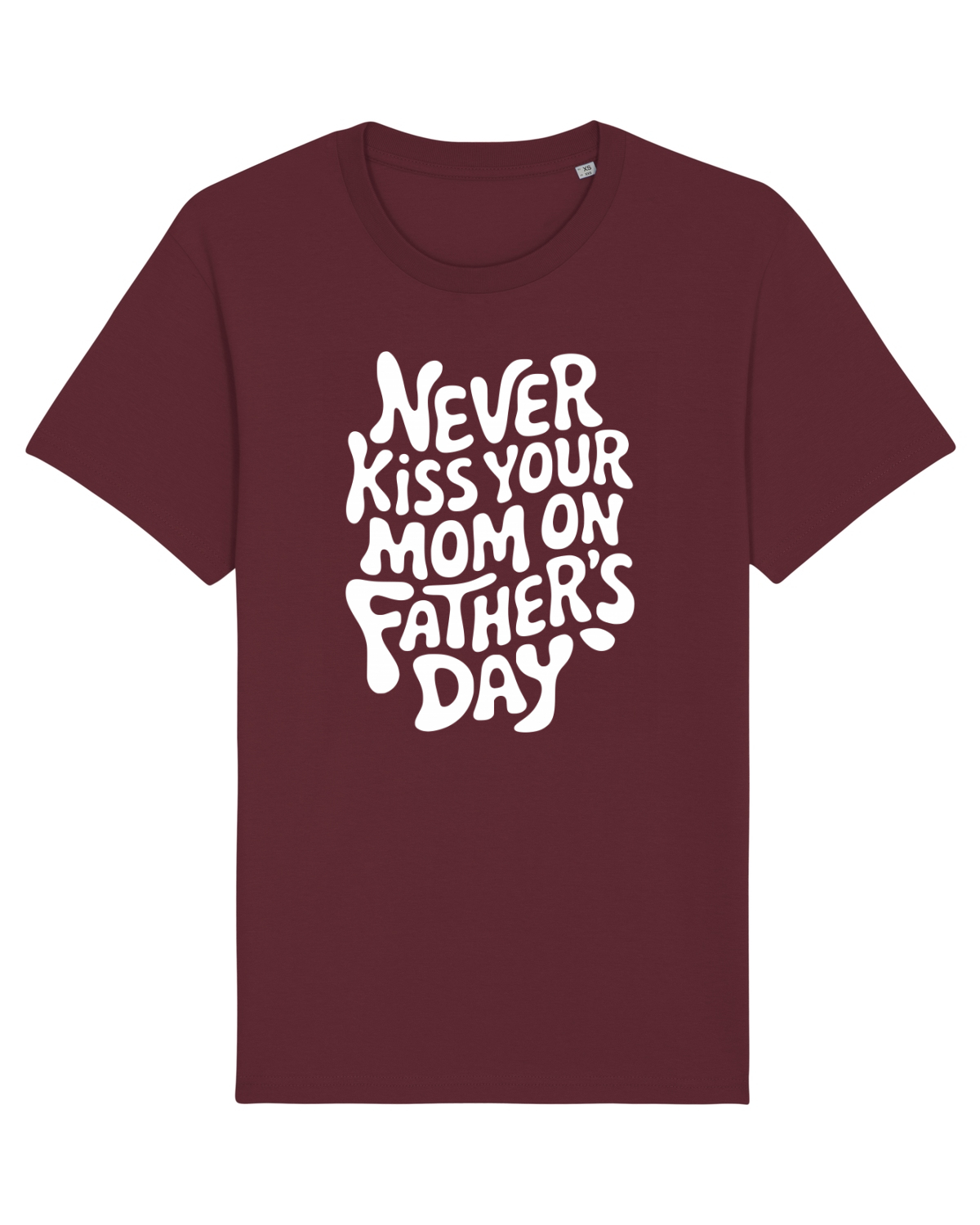 Tricou mânecă scurtă Unisex Rocker Burgundy