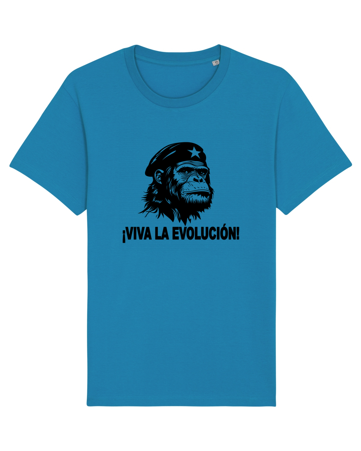 Tricou mânecă scurtă Unisex Rocker Azur