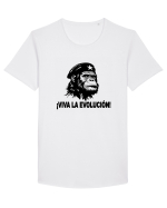 VIVA LA EVOLUCION - CHE GUEVARA - CIMPANZEU 2 Tricou mânecă scurtă guler larg Bărbat Skater