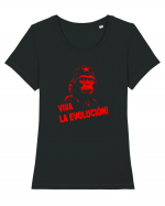 VIVA LA EVOLUCION - CHE GUEVARA - CIMPANZEU 7 Tricou mânecă scurtă guler larg fitted Damă Expresser