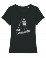 VIVA LA EVOLUCION - CHE GUEVARA - CIMPANZEU 8 Tricou mânecă scurtă guler larg fitted Damă Expresser