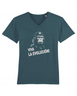 VIVA LA EVOLUCION - CHE GUEVARA - CIMPANZEU 8 Tricou mânecă scurtă guler V Bărbat Presenter