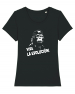 VIVA LA EVOLUCION - CHE GUEVARA - CIMPANZEU 9 Tricou mânecă scurtă guler larg fitted Damă Expresser