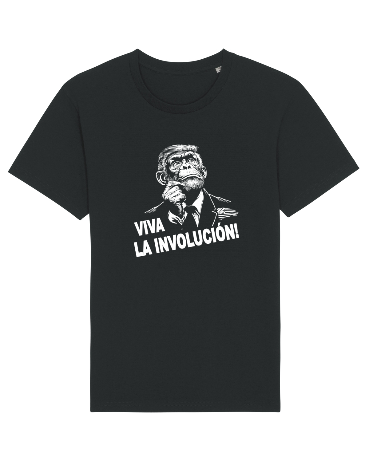 Tricou mânecă scurtă Unisex Rocker Black