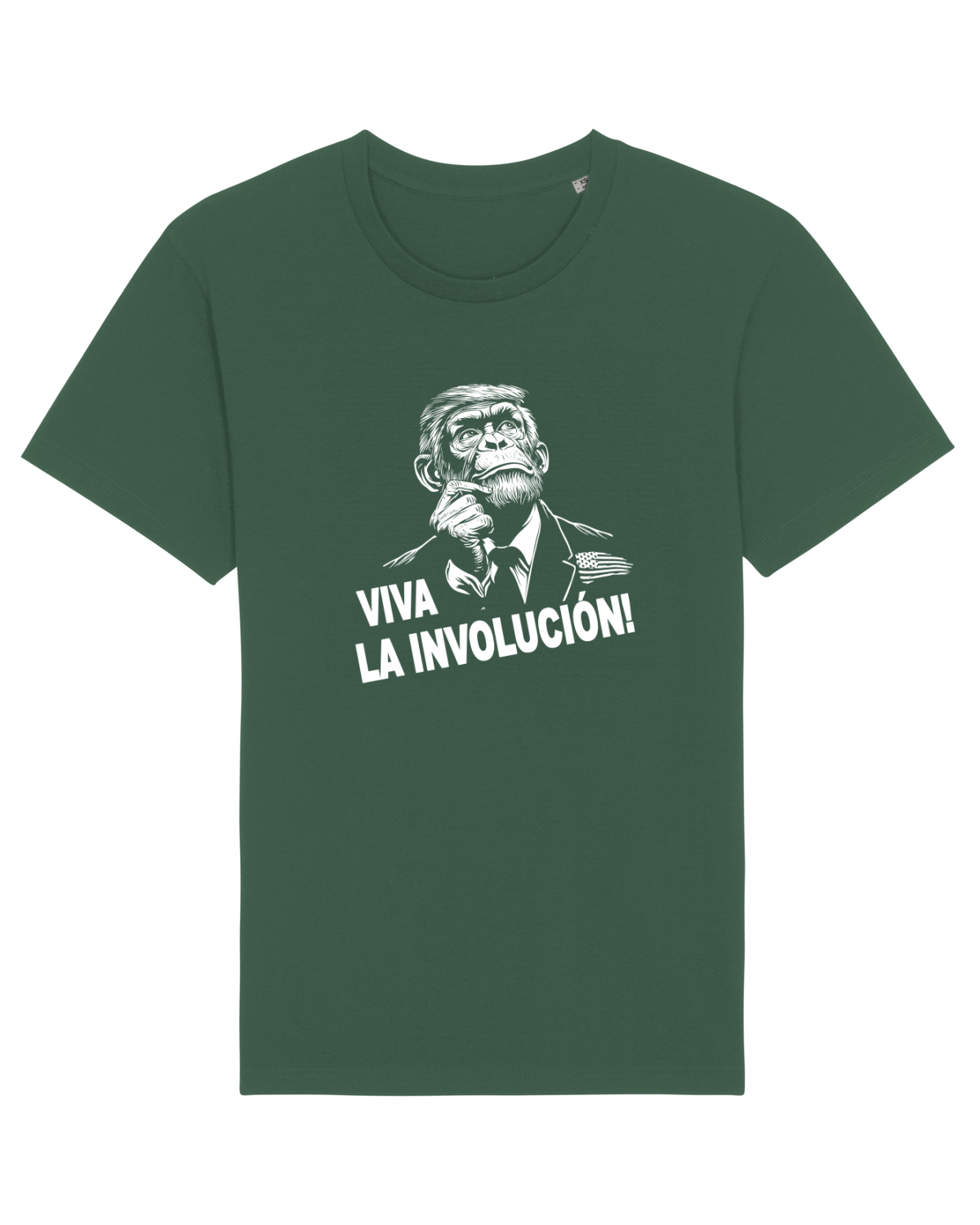 Tricou mânecă scurtă Unisex Rocker Bottle Green