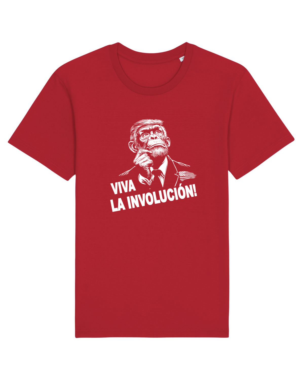 Tricou mânecă scurtă Unisex Rocker Red