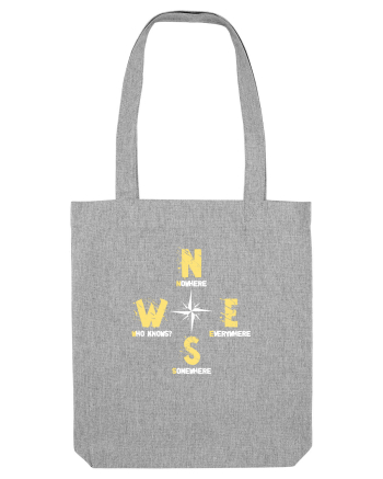BUSOLA -  COMPASS - NOWHERE EVERYWHERE SOMEWHERE WHO KNOWS Heather Grey