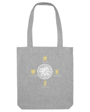 BUSOLA -  COMPASS - NOWHERE EVERYWHERE SOMEWHERE WHO KNOWS 3 Heather Grey