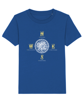 BUSOLA -  COMPASS - NOWHERE EVERYWHERE SOMEWHERE WHO KNOWS 3 Majorelle Blue