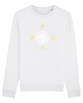 BUSOLA -  COMPASS - NOWHERE EVERYWHERE SOMEWHERE WHO KNOWS 3 White