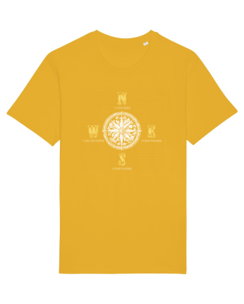 BUSOLA -  COMPASS - NOWHERE EVERYWHERE SOMEWHERE WHO KNOWS 3 Spectra Yellow